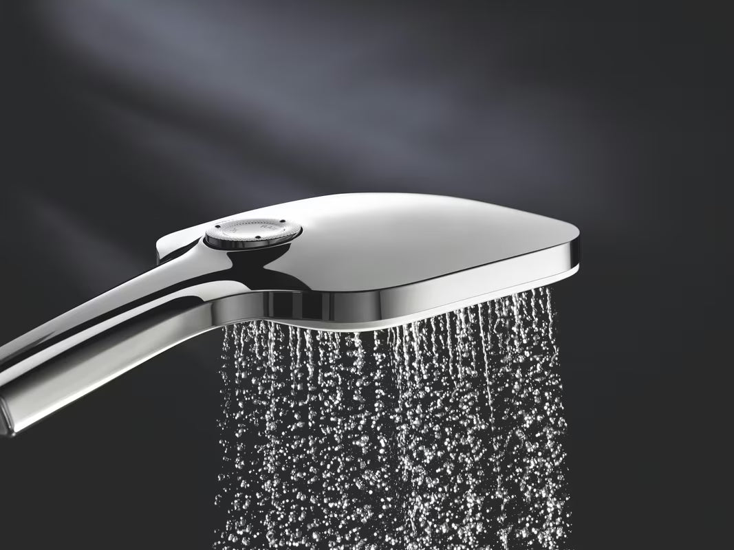 Chromuotas rankinis dušas Grohe Vitalio 130 SmartActive Cube su trimis srovėmis ir SmartTip valdymu