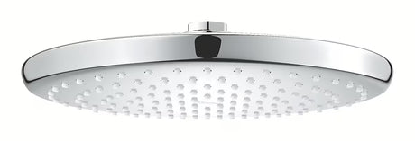 Apvali viršutinis dušas Grohe Vitalio Start 250 chromo spalvos, su Rain srove, 250 mm skersmens.