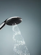 Chromo spalvos dušo komplektas Grohe Vitalio Start su rankiniu dušeliu, dušo stovu ir žarna