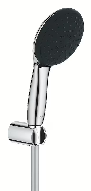 Grohe Vitalio Start rankinio dušo komplektas chromo spalvos, su rankiniu dušu, laikikliu ir 1750 mm dušo žarna.
