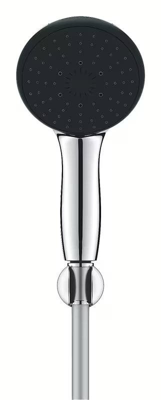 Grohe Vitalio Start rankinio dušo komplektas chromo spalvos, su rankiniu dušu, laikikliu ir 1750 mm dušo žarna.