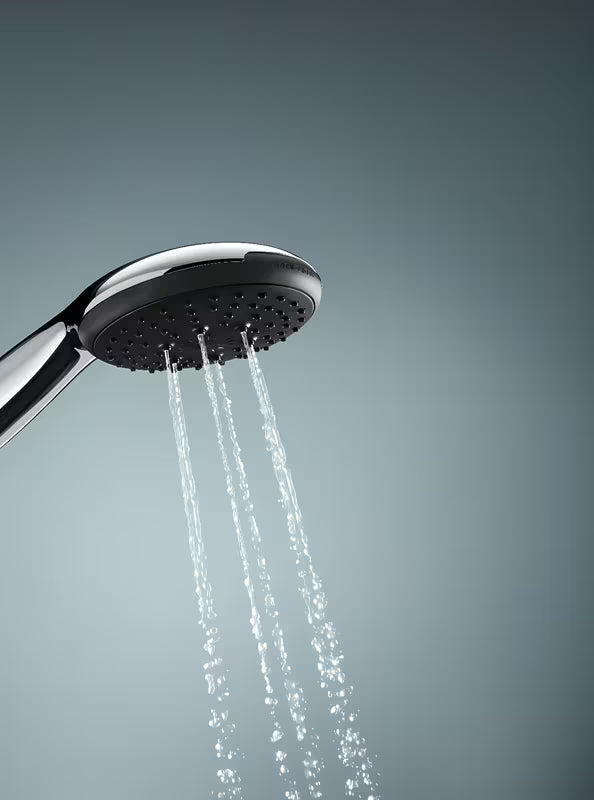 Grohe Vitalio Start rankinio dušo komplektas chromo spalvos, su rankiniu dušu, laikikliu ir 1750 mm dušo žarna.