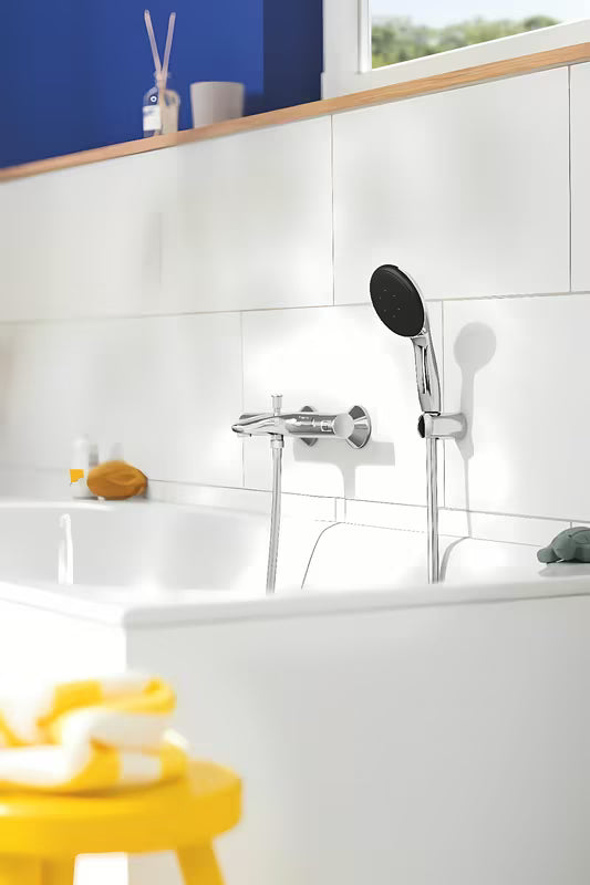 Grohe Vitalio Start rankinio dušo komplektas chromo spalvos, su rankiniu dušu, laikikliu ir 1750 mm dušo žarna.
