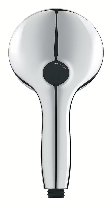 Chromo spalvos dušo galvutė Grohe Vitalio Start, rankinis dušas su 2 srovėmis: Rain ir Jet