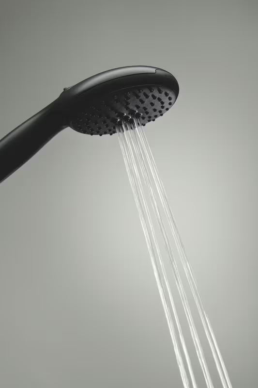 Rankinis dušas Grohe Vitalio Start 110, matinės juodos spalvos, su dviem srovėmis Rain ir Jet