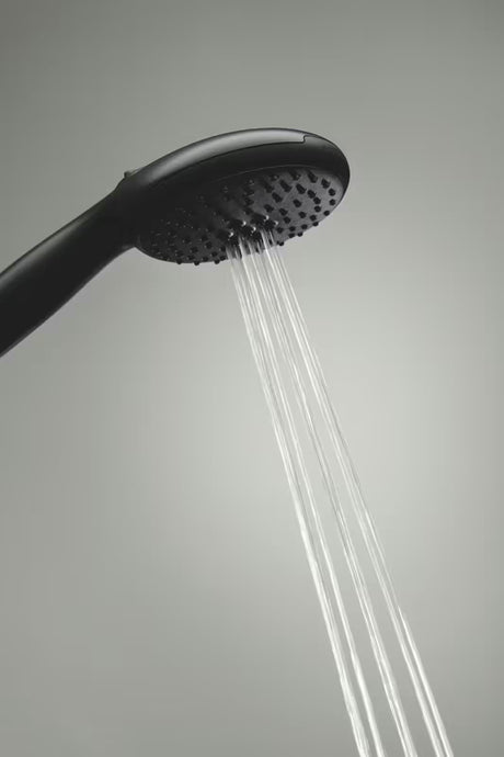 Rankinis dušas Grohe Vitalio Start 110, matinės juodos spalvos, su dviem srovėmis Rain ir Jet