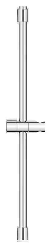 Chromo spalvos dušo stovas Grohe Vitalio Universal su slankiojančiu ir pasukamu dušai laikikliu