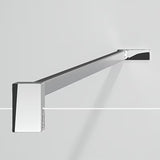 Walk in Dušo-Sienelė Hüppe Design pure 90 cm, blizgus chromas, skaidrus stiklas