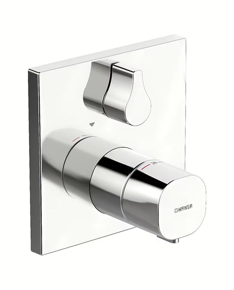 Hansa Living potinkinė termostatinė dušo ir vonios maišytuvas chromo spalvos