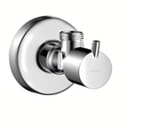 Kampinis ventilis Hansgrohe su standartine G 1/2 į G 3/8 jungtimi