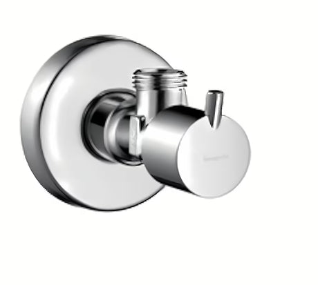 Kampinis ventilis Hansgrohe su standartine G 1/2 į G 3/8 jungtimi