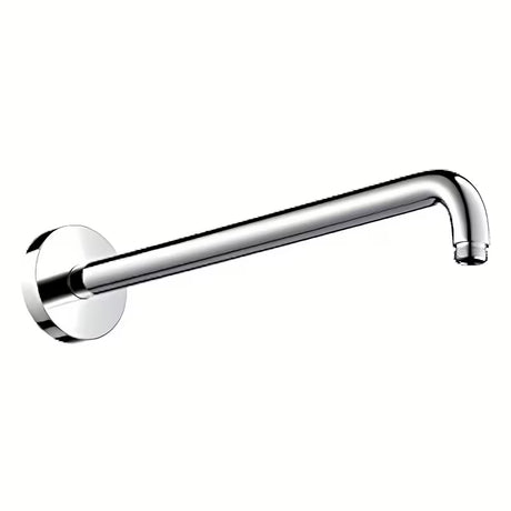 Chromuotas sieninis dušo galvos alkūnė hansgrohe 38,9 cm su apvalia rozete pro viršutiniam dušui
