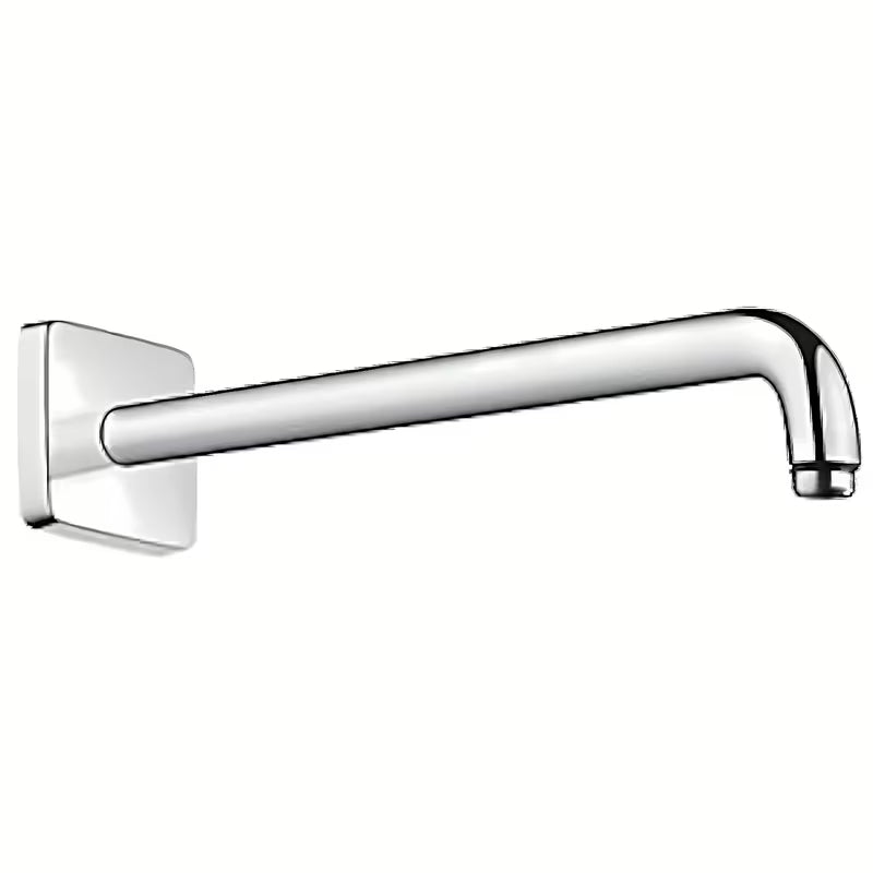 Chromuotas sieninis dušo galvos alkūnė hansgrohe E su kvadratine rozete, ilgis 389 mm