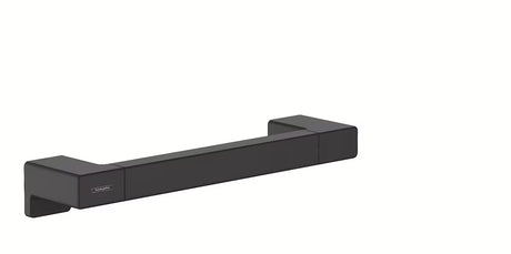 Metalinis vonios kambario rankena hansgrohe addstoris matinės juodos spalvos su paslėptu tvirtinimu