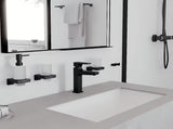 Hansgrohe addstoris sieninis skysto muilo dozatorius su laikikliu matinės juodos spalvos