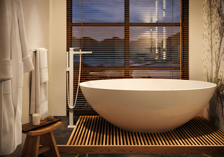 Sieninis rankšluosčio laikiklis Hansgrohe addstoris matinės baltos spalvos, minimalistinio dizaino