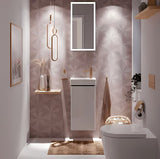 Hansgrohe addstoris tualetinio popieriaus laikiklis su dangteliu šlifuoto bronzo apdailos.