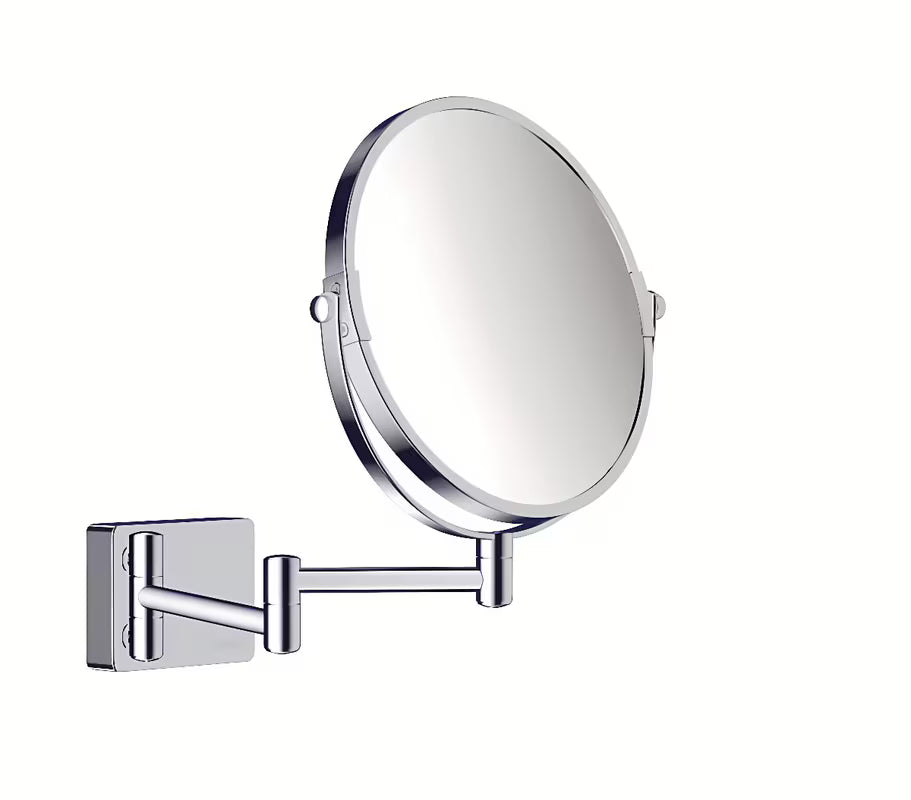 Atlenkiamos kosmetinis veidrodėlis hansgrohe addstoris chromo apdailos pro skutimuisi ir kosmetikai