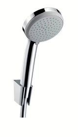 Hansgrohe Croma 100 vonios dušo komplektas chromo spalvos, su 100 mm rankiniu dušu, laikikliu ir žarna