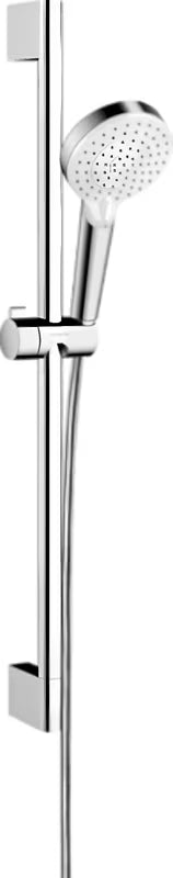 Hansgrohe Crometta dušo komplektas baltos/chromo spalvos su rankiniu dušeliu ir dušo stovu