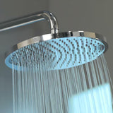 Hansgrohe Crometta S dušo sistema su termostatiniu maišytuvu, viršutinis dušas 240 mm ir rankinis dušas, chromas