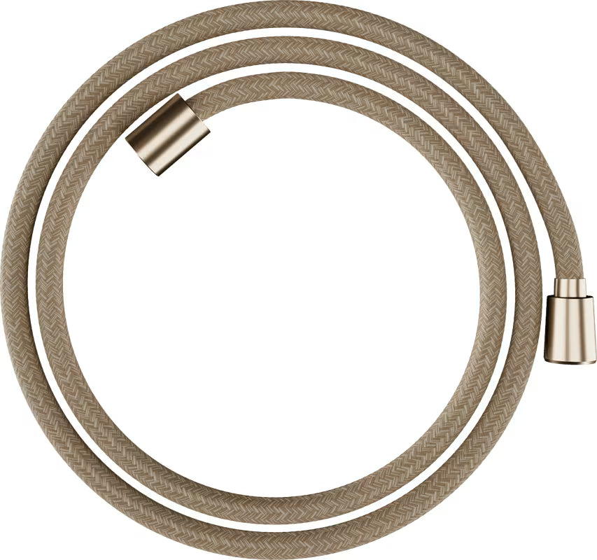 Tekstilinė dušo žarna hansgrohe Designflex šlifuotos bronzos spalvos, ilgis 1,60 m