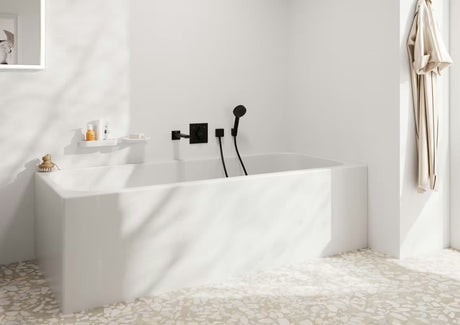 Hansgrohe duoturn E potinkinė dušo maišytuvas pro 2 vartotojams, matinės juodos spalvos