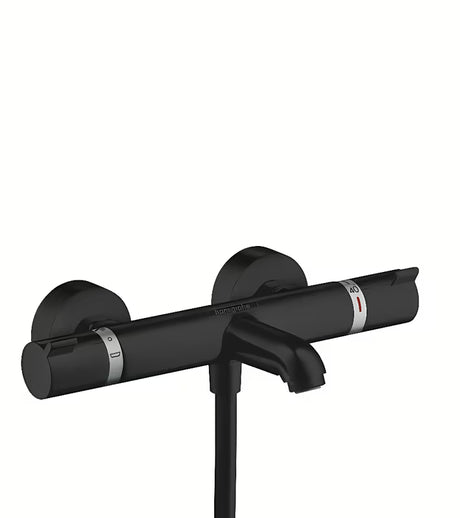 Hansgrohe Ecostat Comfort termostatinė vonios maišytuvas sieninis, matinės juodos spalvos