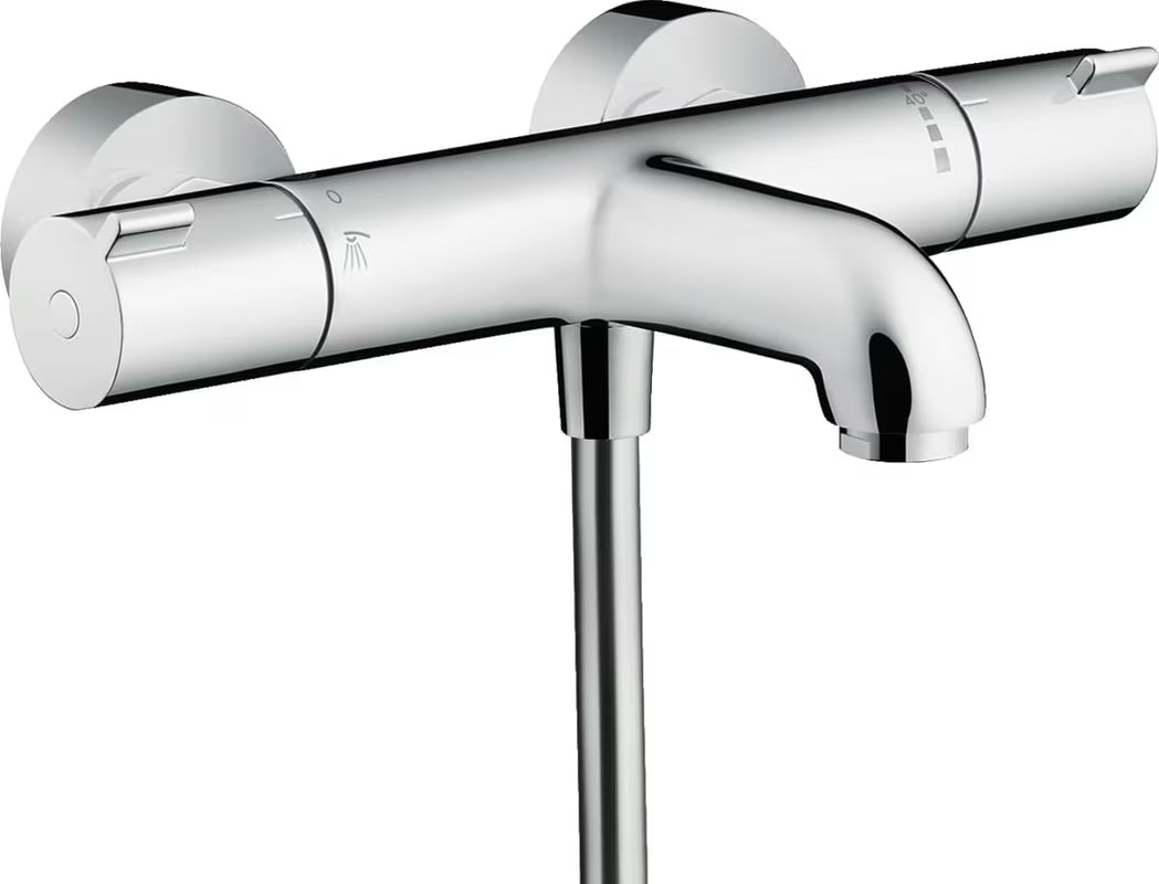 Hansgrohe Ecostat 1001 CL termostatinė sieninė vonios maišytuvas chromo spalvos
