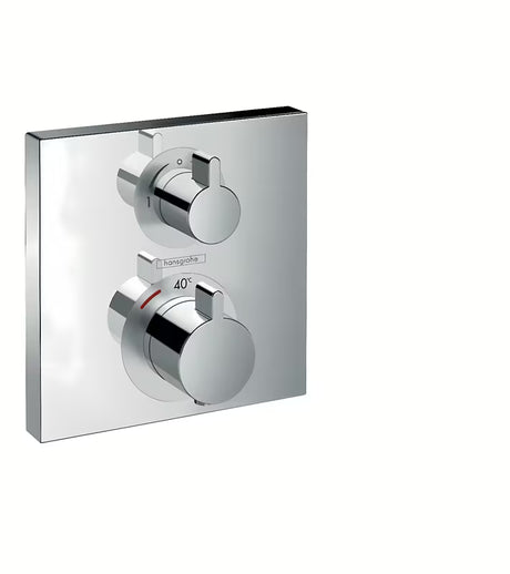 Hansgrohe Ecostat Square termostatinė potinkinė dušo maišytuvas chromo spalvos