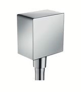 Hansgrohe fixfit Square išvadas potinkinis dušo žarnos, chromo spalvos su atbuliniu vožtuvu