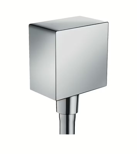 Hansgrohe fixfit Square išvadas potinkinis dušo žarnos, chromo spalvos su atbuliniu vožtuvu