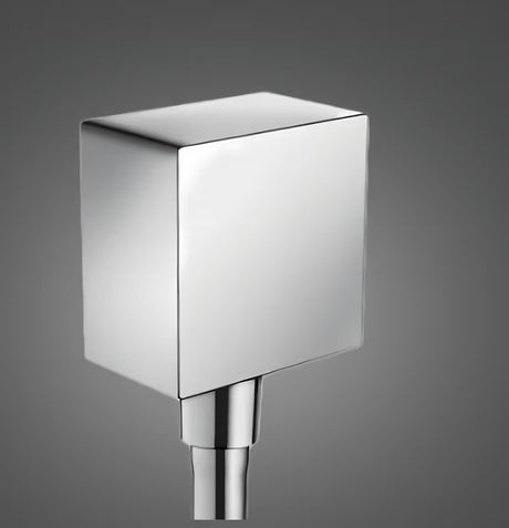 Hansgrohe fixfit Square išvadas potinkinis dušo žarnos, chromo spalvos su atbuliniu vožtuvu