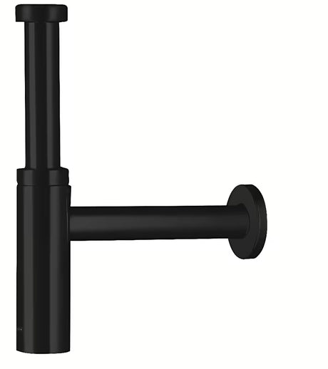 Hansgrohe Flowstar S praustuvo sifonas matinės juodos spalvos, stačiakampio dizaino