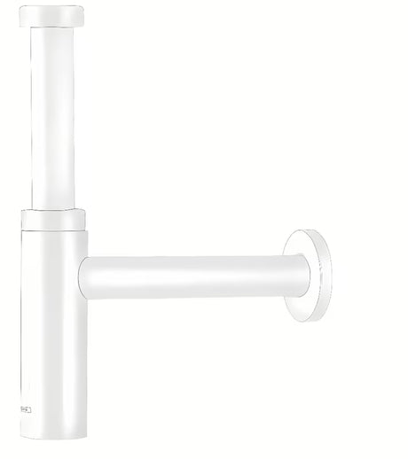 Hansgrohe Flowstar S praustuvo sifonas matinės baltos spalvos, stačiakampio dizaino