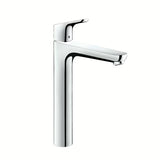 Hansgrohe Focus aukšta svirtinis praustuvo maišytuvas chromo spalvos su nutekėjimo komplektu