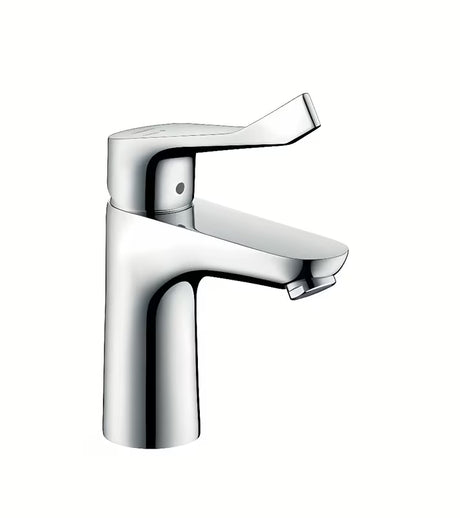 Chromo spalvos svirtinis praustuvo Maišytuvas Hansgrohe focus be Praustuvo Dugno Vožtuvas su laminarine srove