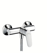 Hansgrohe Focus svirtinis sieninė dušo maišytuvas, chromo spalvos