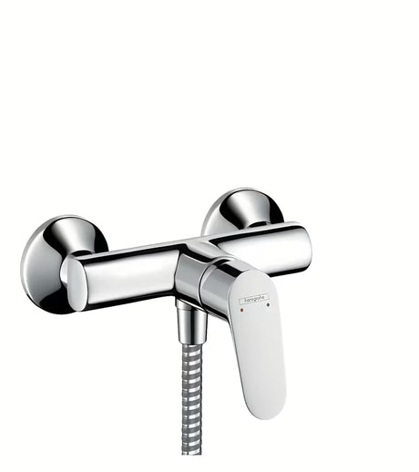 Hansgrohe Focus svirtinis sieninė dušo maišytuvas, chromo spalvos
