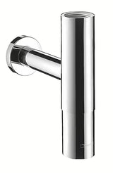 Chromo spalvos praustuvo sifonas Hansgrohe Flowstar su reguliavimu 65–165 mm