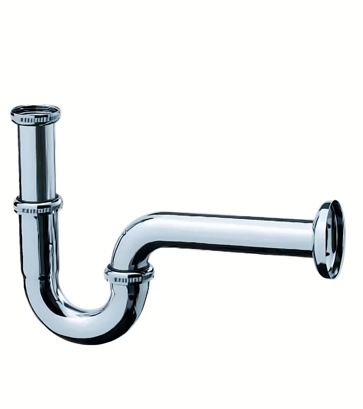 Praustuvo sifonas Hansgrohe, chrome apdaila, pro prijungimas praustuvai