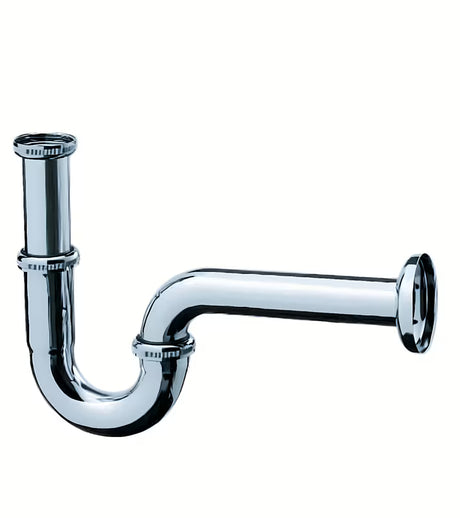 Praustuvo sifonas Hansgrohe, chrome apdaila, pro prijungimas praustuvai