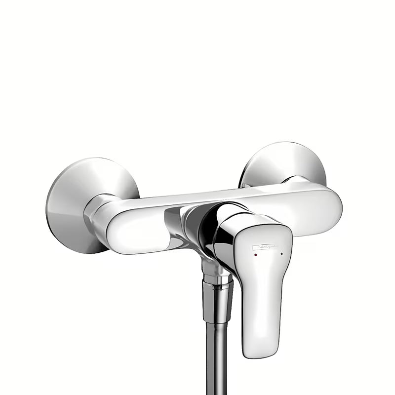 Sieninė svirtinis dušo maišytuvas Hansgrohe HG248 chromo apdailos