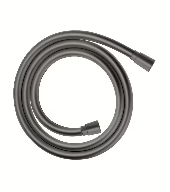 Dušo žarna hansgrohe Isiflex 1,60 m, šlifuoto juodo chromo apdailos.