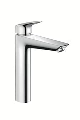 Hansgrohe Logis 190 svirtinis praustuvo maišytuvas chromo spalvos be praustuvo dugno vožtuvas su ComfortZone 190