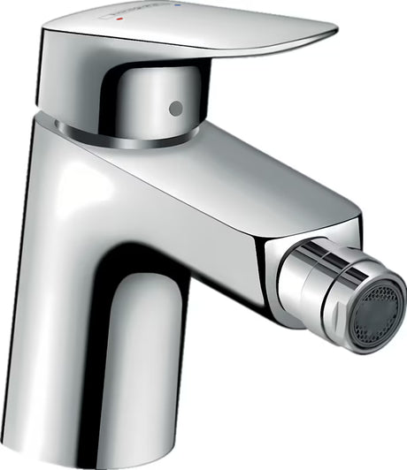 Hansgrohe Logis svirtinis bidė maišytuvas su praustuvo dugno vožtuvas, chromo spalvos