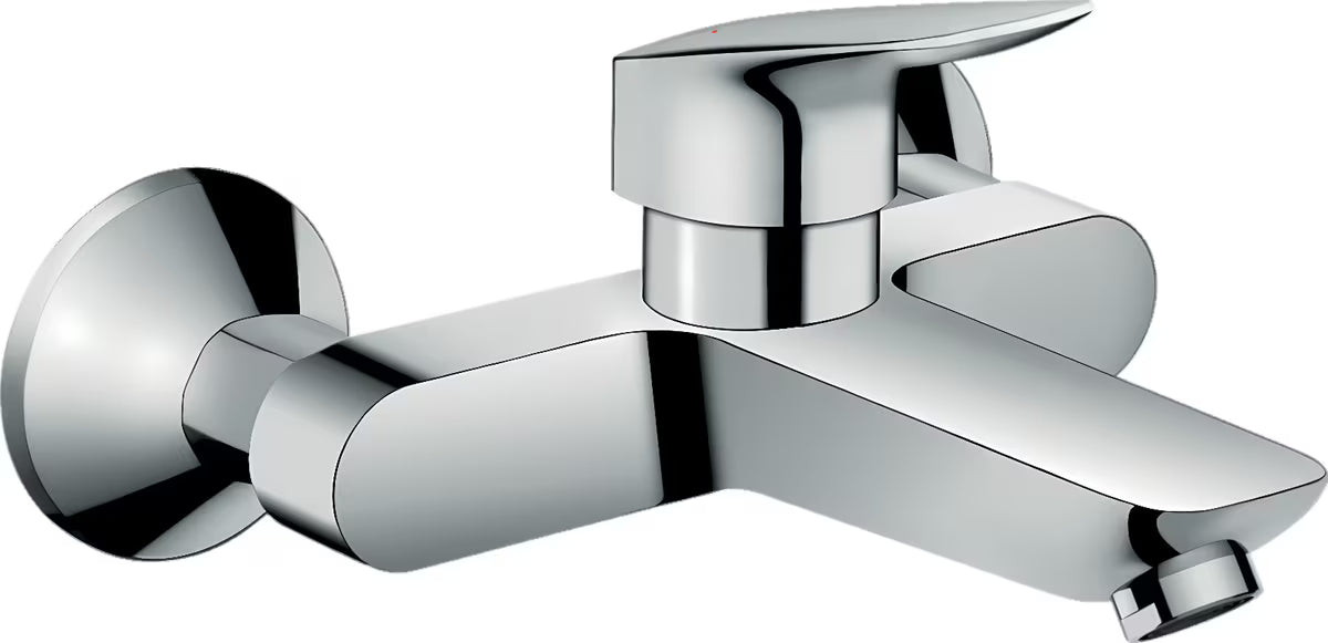 Sieninė svirtinis praustuvo maišytuvas hansgrohe Logis chromo spalvos