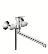 Hansgrohe Logis svirtinis sieninė vonios maišytuvas chromo spalvos