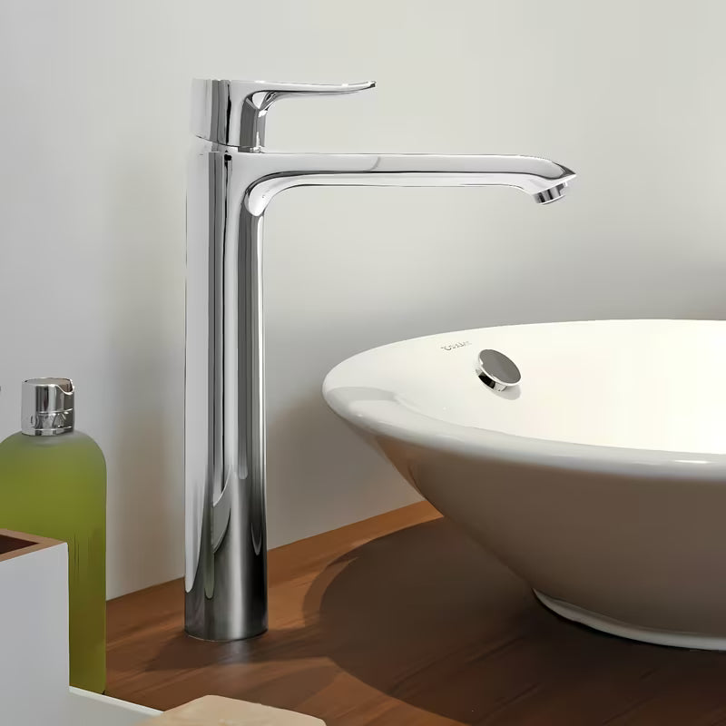 Hansgrohe Metris aukšta svirtinis praustuvo maišytuvas chromo spalvos.