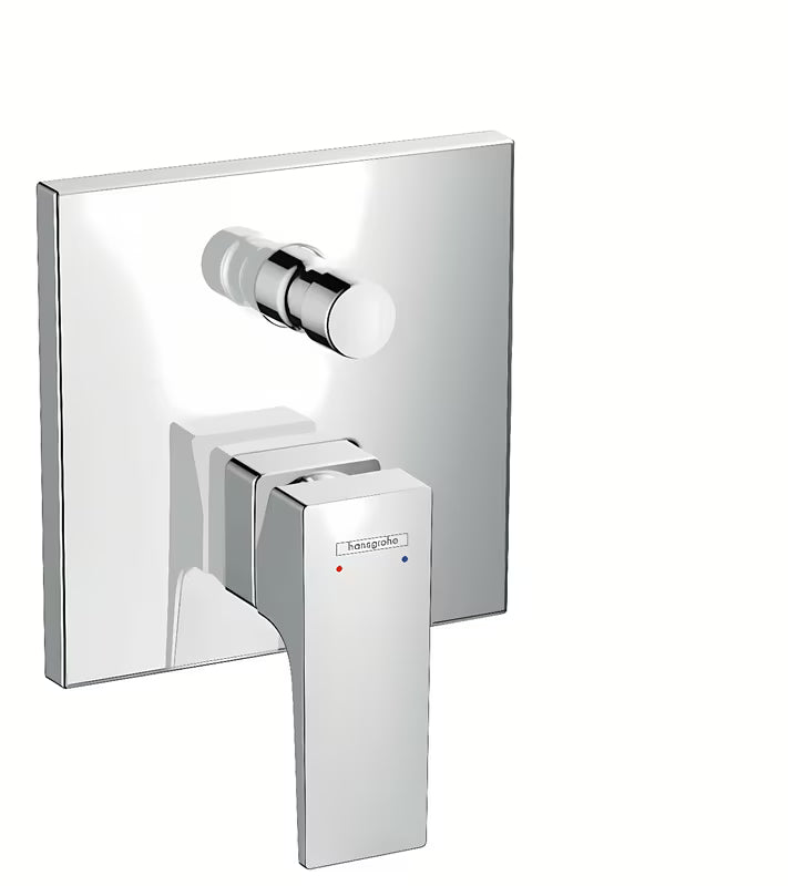 Hansgrohe Metropol potinkinė svirtinis chromo spalvos su perjungėju pro voniai ir dušui